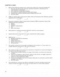 Civil Engineering Chapter 14 Which of the following explains why construction projects are inherently dangerous