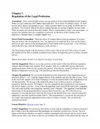 Business Ethics Chapter 1 Regulation The Legal Profession Assessmentgive Some Thought How You Are Going