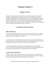 Business Ethics Chapter 6 Velasquez Overview Students Will Explore Variety Issues And Ethical