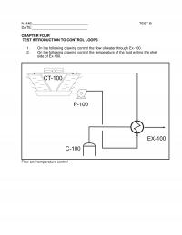 Industrial Engineering Chapter 4 Name Test Date Four Test Introduction Control Loops The Following Drawing