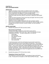 Industrial Engineering Chapter 10 Heat Exchanger Model Objectives Apply The Principles Heat Transfer Problems Found