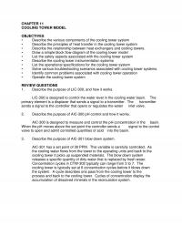 Industrial Engineering Chapter 11 Cooling Tower Model Objectives Describe The Various Components The Cooling Tower