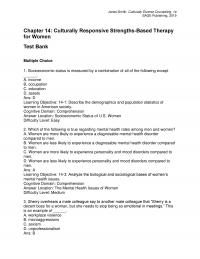 Counseling Chapter 14 Jonessmith Culturally Diverse Counseling Sage Publishing Culturally Responsive Strengthsbased Therapy For