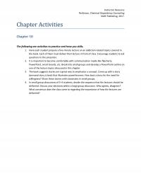 Counseling Chapter 10 Instructor Resource Perkinson Chemical Dependency Counseling Sage Publishing Activities The