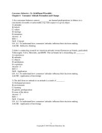 Marketing Chapter 6 Consumer Behavior Schiffman wisenblit Consumer Attitude Formation And Change Consumer Behavior Context