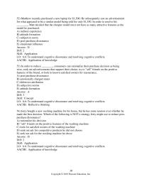 Marketing Chapter 6 Matthew Recently Purchased New Laptop For Subsequently Saw Advertisement For What Appeared