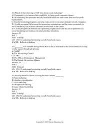 Marketing Chapter 15 Which The Following Not True About Social Marketing Companies Try Increase Their