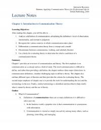 Business Communication Chapter 1 Note Instructor Resource Dainton Applying Communication Theory For Professional Life Sage Publishing Lecture