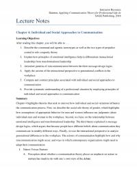 Business Communication Chapter 4 Note Instructor Resource Dainton Applying Communication Theory For Professional Life Sage Publishing Lecture