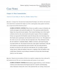 Business Communication Chapter 11 1 Instructor Resource Dainton Applying Communication Theory For Professional Life Sage Publishing Case