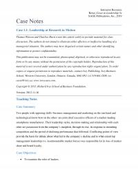 Management Chapter 1 1 Instructor Resource Rowe Cases Leadership Sage Publications Inc Case Notes Case Leadership