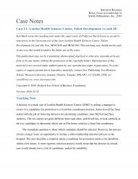 Management Chapter 2 1 Instructor Resource Rowe Cases Leadership Sage Publications Inc Case Notes Case London