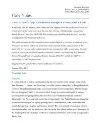 Management Chapter 4 1 Instructor Resource Rowe Cases Leadership Sage Publications Inc Case Notes Case Huos