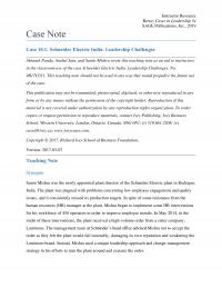 Management Chapter 10 1 Instructor Resource Rowe Cases Leadership Sage Publications Inc Case Note Case Schneider