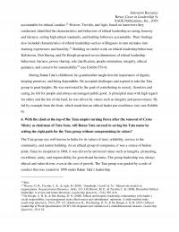 Management Chapter 12 2 Instructor Resource Rowe Cases Leadership Sage Publications Inc Accountable For Ethical Conduct