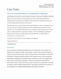 Management Chapter 13 1 Instructor Resource Rowe Cases Leadership Sage Publications Inc Case Notes Case Women