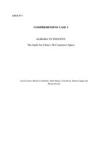 Alibaba Vs Tencent