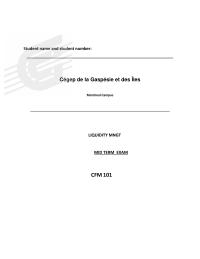 Cégep de la Gaspésie et des Îles