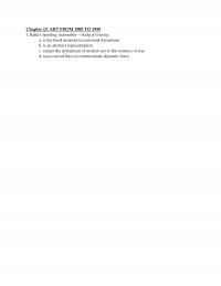 Art History Chapter 12 Art From Balla S Speeding Automobile Study Velocity The Fixed Moment Universal Dynamism