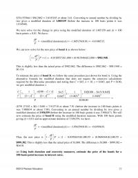 Investments & Securities Chapter 4 About Converting Annual Number Dividing Two Gives Modified Duration Before The Increase