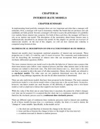 Investments & Securities Chapter 16 Interestrate Models Summary Implementing Bond Portfolio Strategies There Are Two