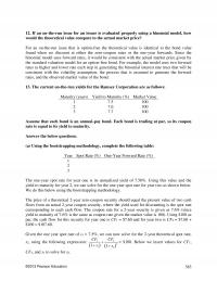 Investments & Securities Chapter 17 Ontherun Issue For Issuer Evaluated Properly Using Binomial Model How Would The