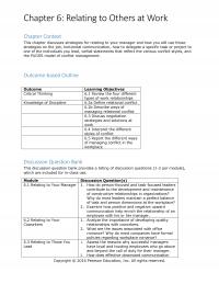 Business Communication Chapter 6 Relating Others Work Context This Discusses Strategies For Relating