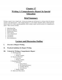 Special Education Chapter 17
