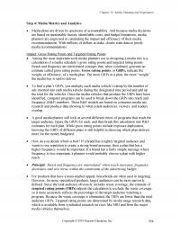 Marketing Chapter 15 Media Planning And Negotiation Step Media Metrics And Analytics Media Plans