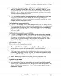 Marketing Chapter 18 Social Impact Responsibility And Ethics Right The Existence Regulatory Agency Such