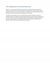 Business Communication Chapter 4 Part Applying The Threestep Writing Process S And Introduce The Threestep Writing