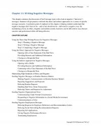Business Communication Chapter 11 Writing Negative Messages Writing Negative Messages This Continues The Discussion