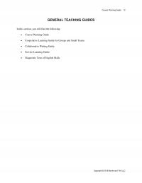 Business Communication General Teaching Guides Course Planning Guide General Teaching Guides This Section You Will Find The