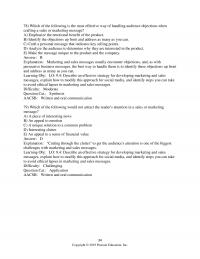 Business Communication Chapter 9 Which The Following The Most Effective Way Handling Audience Objections When Crafting