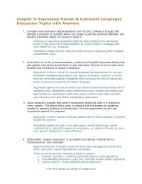 Software Design & Engineering Chapter 9 Expressive Human Amp Command Languages Discussion Topics With Answers Consider Voice activated