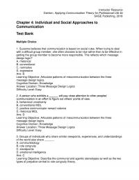 Business Communication Dainton4e_TB04 Instructor Resource Dainton Applying Communication Theory For Professional Life Sage Publishing