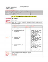 Business Communication Chapter 8 Testbank Questions Titleauthor Beebemottet Number Question Counts Required Multiple Choice Questions