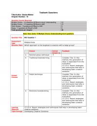 Business Communication Chapter 10 Testbank Questions Titleauthor Beebemottet Number Question Counts Required Multiple Choice Questions
