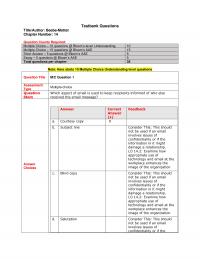 Business Communication Chapter 14 Testbank Questions Titleauthor Beebemottet Number Question Counts Required Multiple Choice Questions