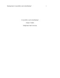 Victimology Essay