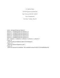 Week 3 Assignment