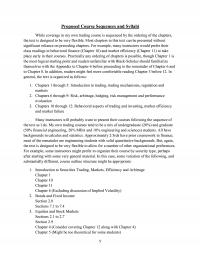 International Business Proposed Course Sequences And Syllabi
