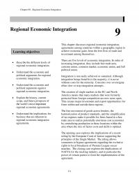 International Business Chapter 9 Regional Economic Integration Regional Economic Integration This Discusses Regional Economic