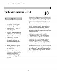 International Business Chapter 10 The Foreign Exchange Market The Foreign Exchange Market The Foreign Exchange