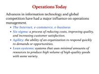 Operation Today