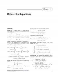 Chemical Engineering Chapter 12
