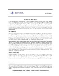 Rukh Cattle Farm Case Study