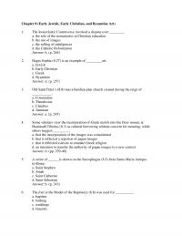 Art History Chapter 8 Early Jewish Early Christian And Byzantine Art The Iconoclastic Controversy Involved