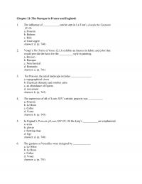 Art History Chapter 21 The Baroque France And England The Influence Can Seen Tours Joseph
