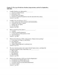 Art History Chapter 25 The Age Positivism Realism Impressionism And The Preraphaelites Courbets Realism Was